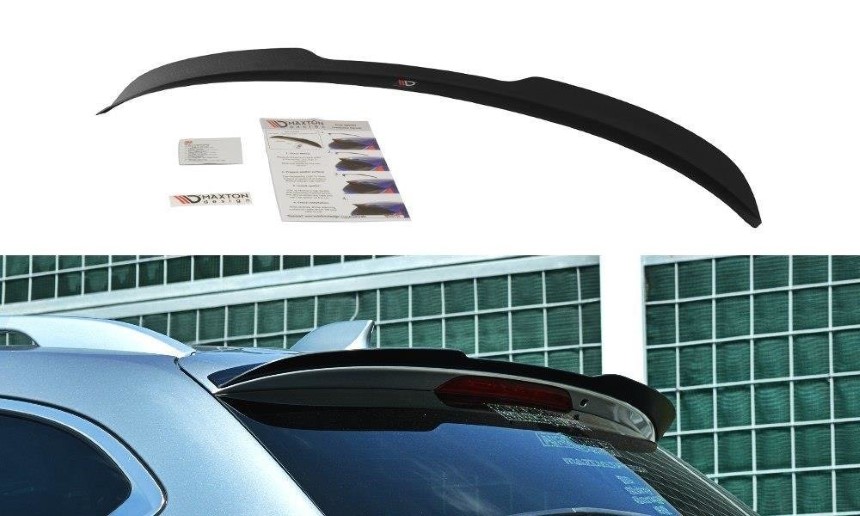 Spoiler cap Mazda 6 GJ Mk3 Maxton Design glans zwart
