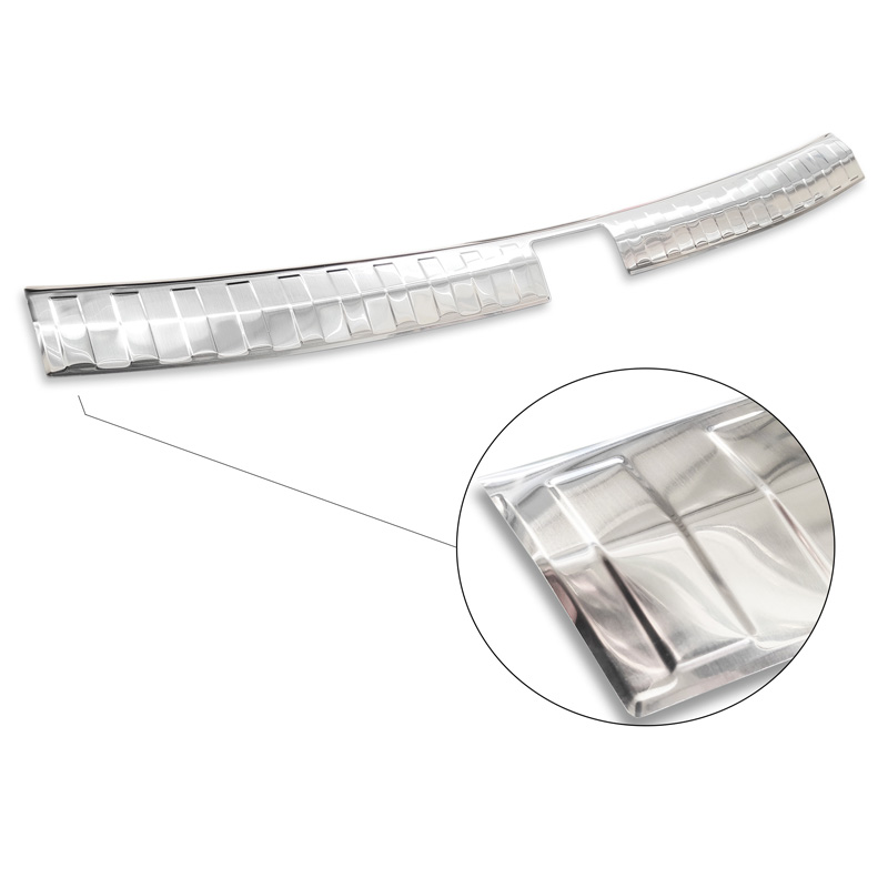 RVS Binnenste Achterbumperprotector  Volkswagen Tiguan 2016-2020 & FL 2020-2024 'Ribs'
