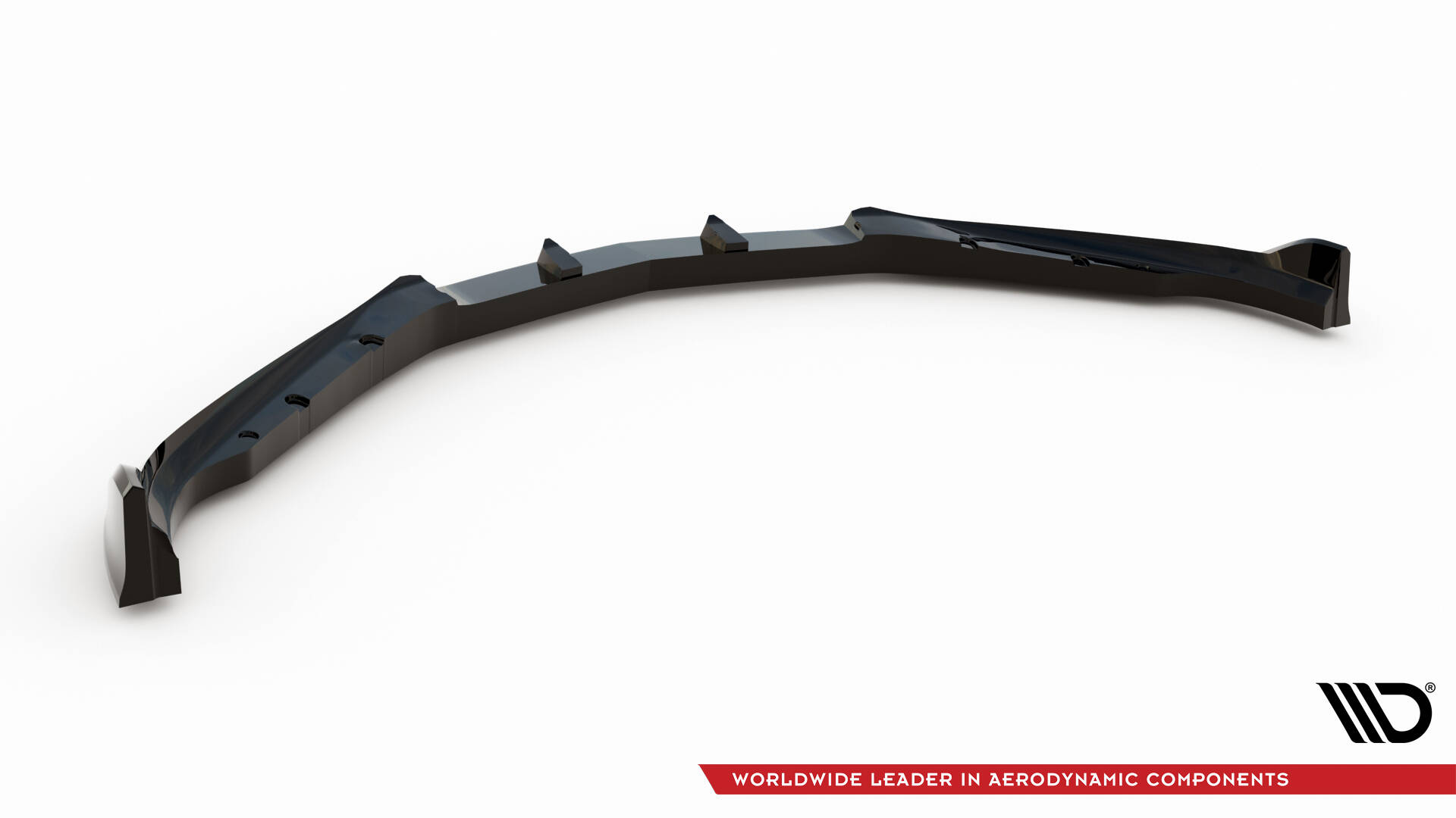 Voorspoiler V.2 Chevrolet Camaro SS MK6 Facelift Maxton Glanzend zwart