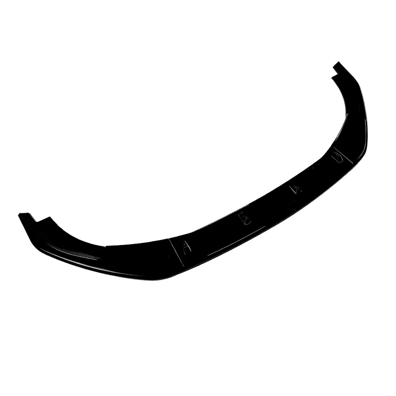 Voorspoilerlip  Volkswagen Golf VI GTi 2008-2012 (Glanzend Zwart ABS)