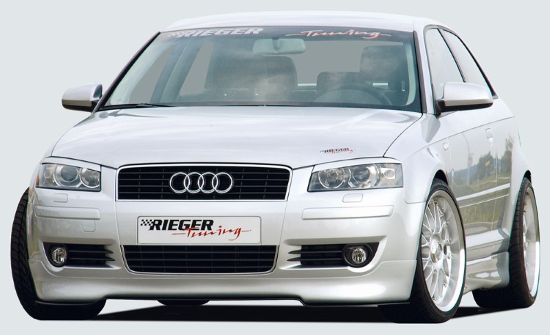 Spoilerlip Audi A3 8P ABS Rieger