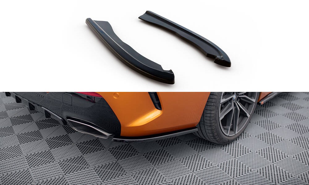 Zij Diffuser BMW 4 Serie M440i G22 Maxton Glans Zwart V.1