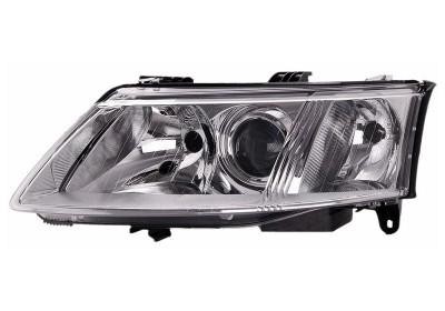koplamp, H1+H7, elektr verstelb, incl stelmotortje, links Saab 9