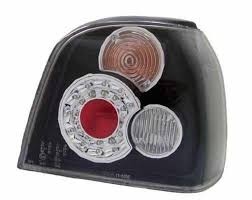 Taillights VW Golf III Led black