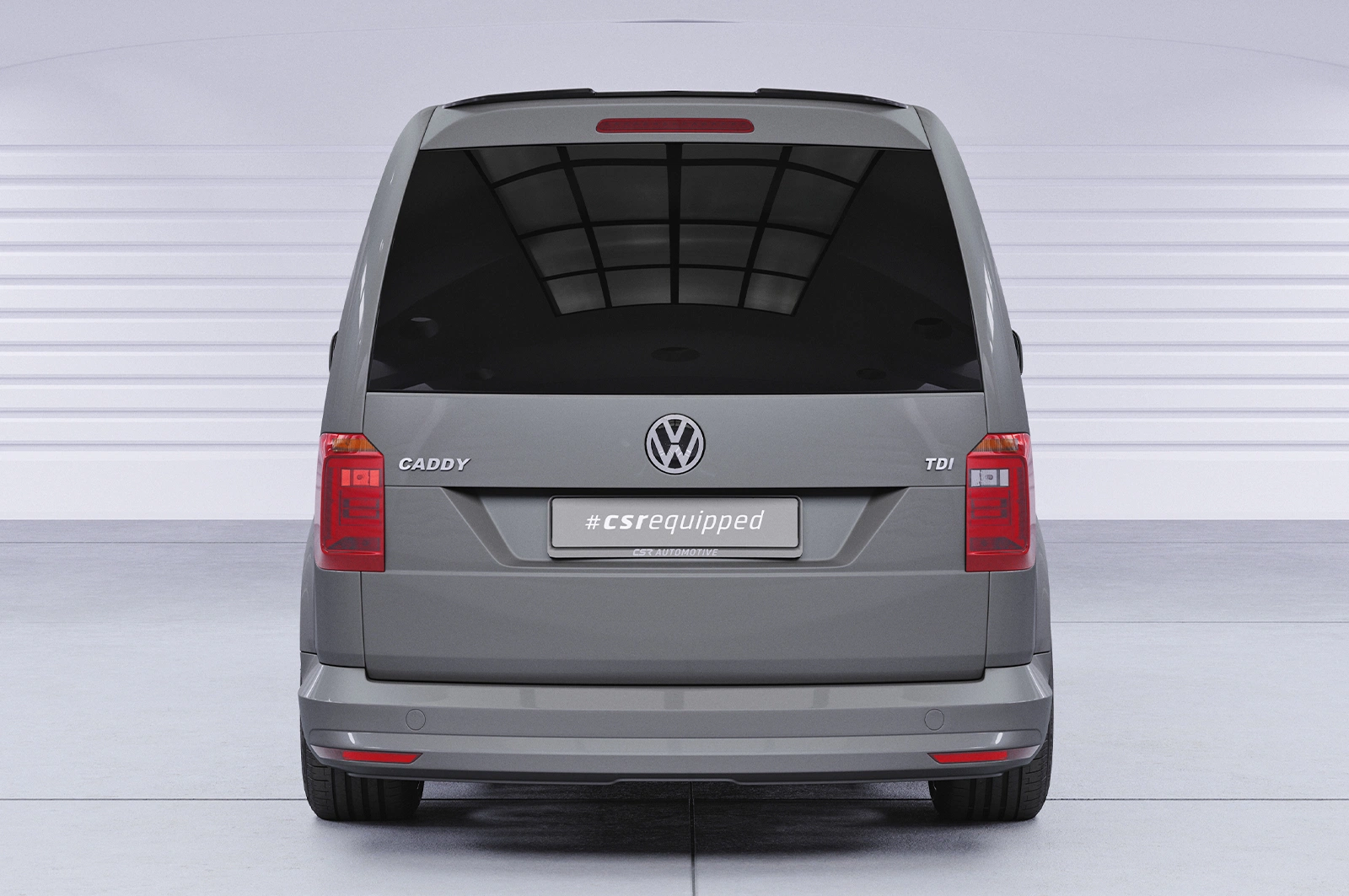 Achterspoiler VW Caddy 4 (Typ SA) Glans Zwart – CSR Automotive