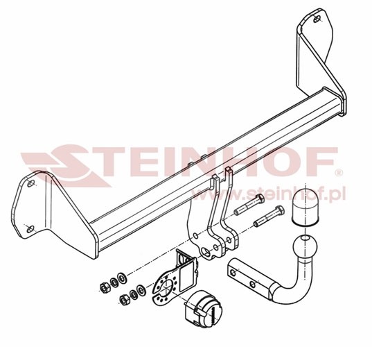 Trekhaak BMW 1 Serie 3D (F21) 2012-....