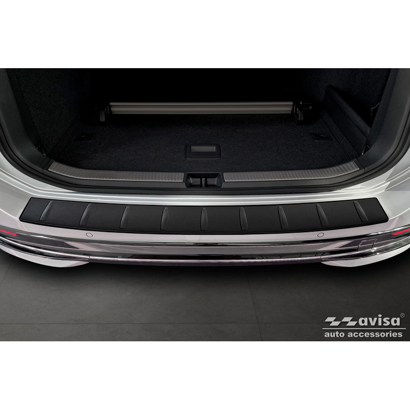 Matzwart RVS Achterbumperprotector  Volkswagen Passat Variant (CJ5) 2023- 'Ribs'