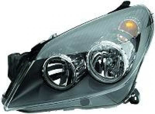 BI-XENONKoplamp rechts ASTRA 04->> HELLA XENON+H7