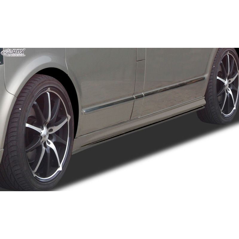 Sideskirts  Volkswagen Transporter T5 2003-2015 (korte wielbasis) 'Edition' (ABS)