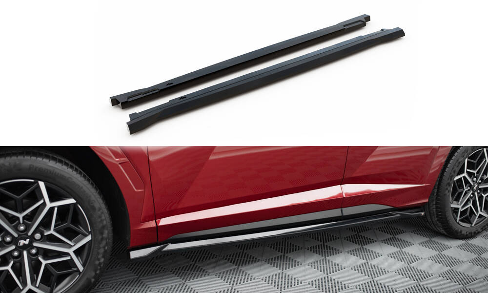 Zijskirts Diffusers Hyundai Tucson N-line Mk4