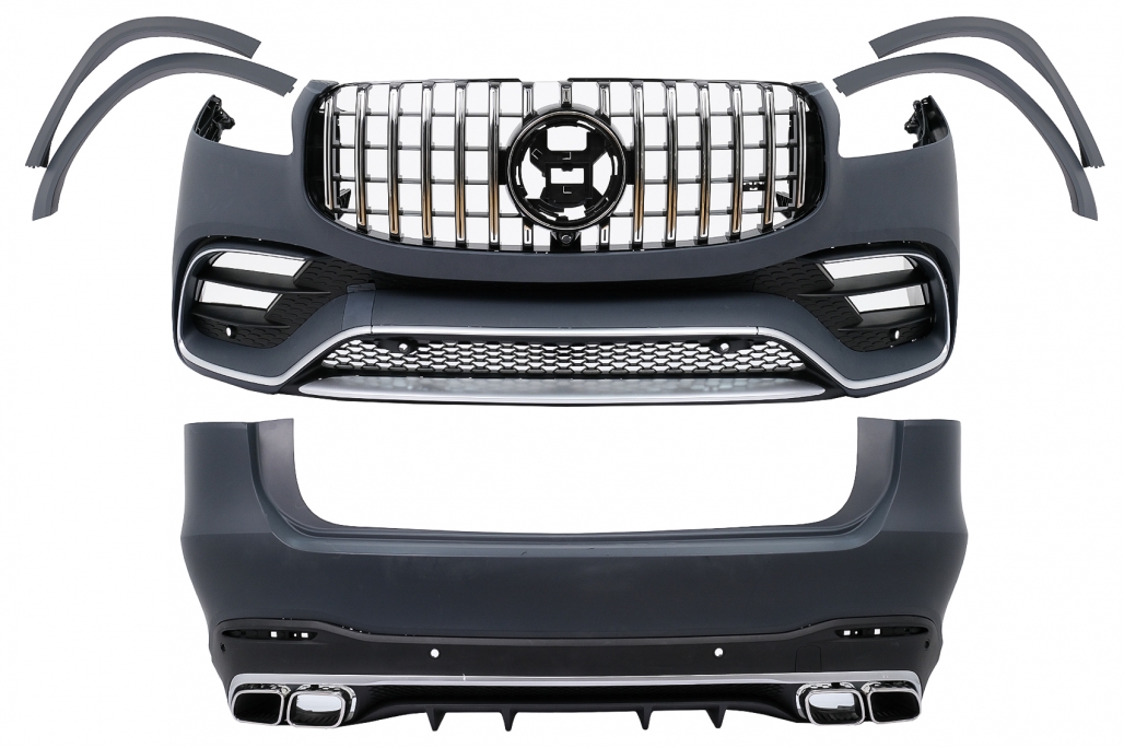 Bodykit Mercedes GLS X167 Chroom AMG Look