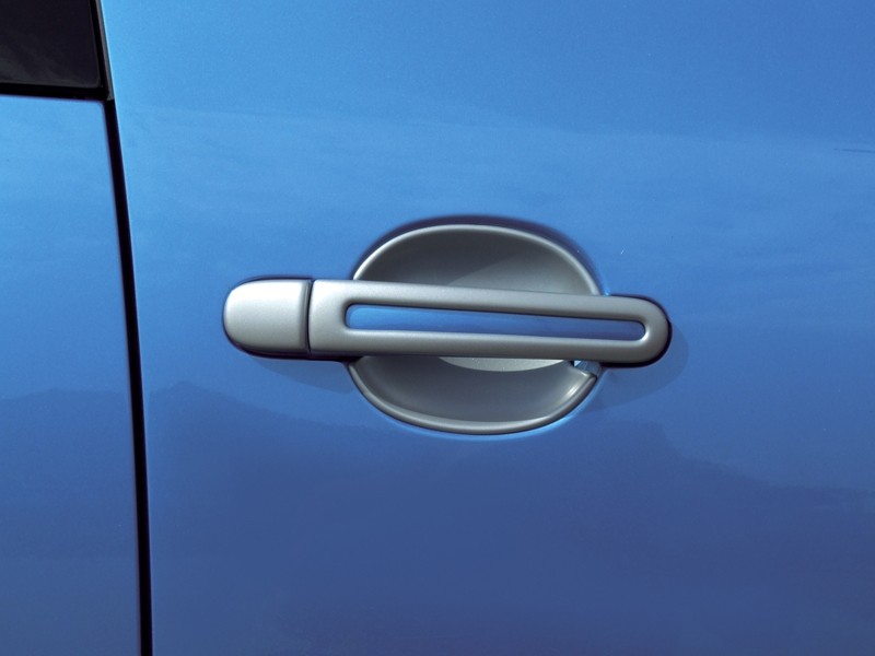 Deurgreep covers Skoda Roomster '1-Lock' 4dlg zilver