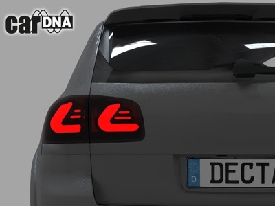 parte trasera VW Touareg 02-10 Car DNA LED rojo