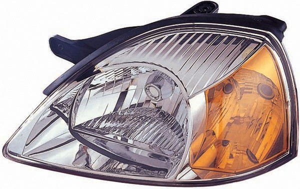Koplamp RERIO 02-05 H4/Knipperlicht ORANJE