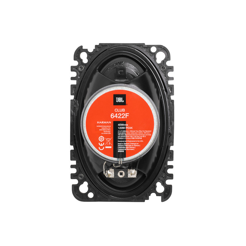 JBL Club 6422F 4x6'' (10x15cm) Speakerset Coaxiaal