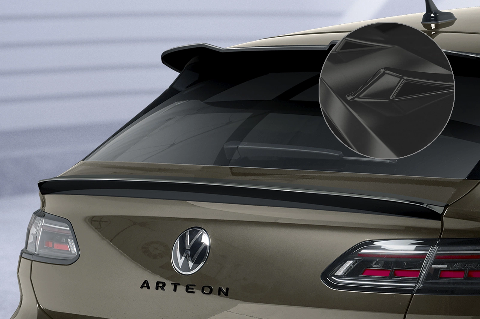 Achterspoiler VW Arteon Shooting Brake Glans Zwart (2020–) CSR
