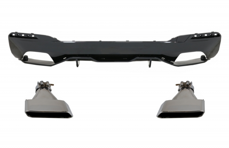 Diffusor met Sierstukken BMW G30/G31 Glossy black 17-
