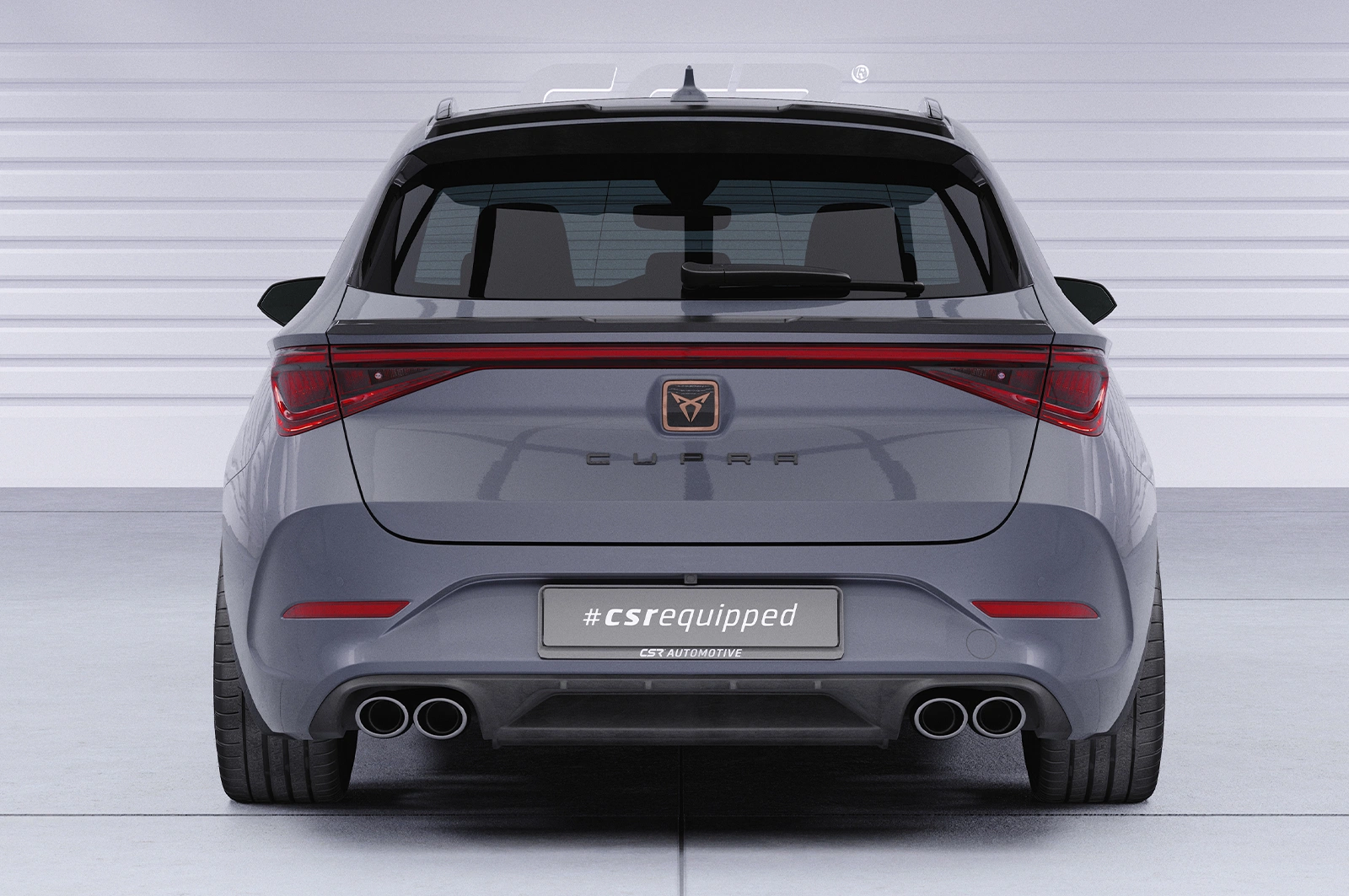 Achterspoiler Seat / Cupra Leon 4 (Typ KL) ST Glans Zwart - CSR Design