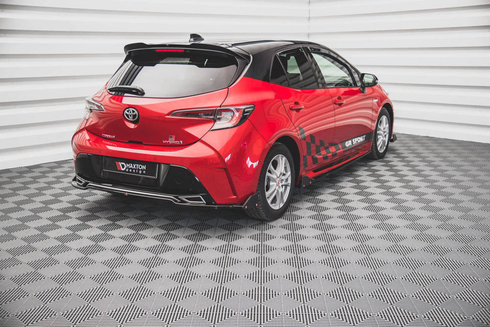 Diffuser met Canards Toyota Collora GR Sport Hatchback XII Maxton Glans Zwart