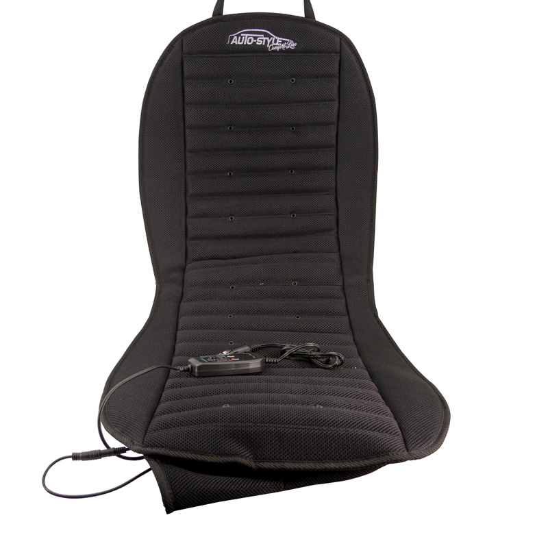 Comfortline Verkoelend & Verwarmend Stoelkussen - Zwart - 12/24V - 103x50cm