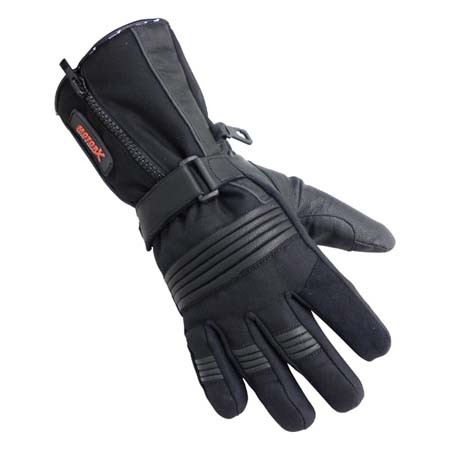 Motorhandschoenen leder winter zwart XXL