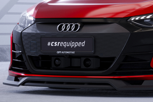 Voorspoiler Audi e-tron GT CSR Glans Zwart