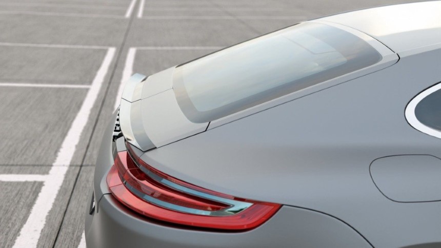 Spoiler cap Porsche Panamera (Turbo/GTS 971) Maxton Design glans zwart