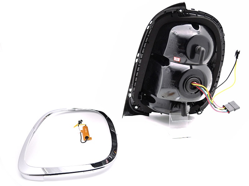 Achterlichten MINI ONE F55 F56 F57 3D 5D (2014-2018) Dynamisch Rood/Smoke