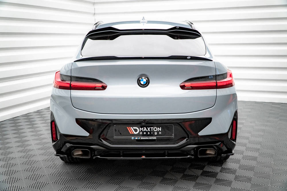 Spoiler BMW X4 M Pakket G02 Maxton Glans Zwart