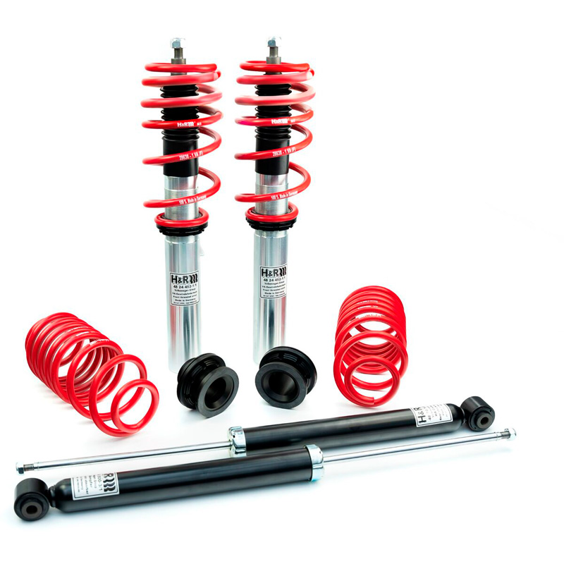 H&R Monotube Schroefset  Volkswagen Golf VIII Variant (CD), Skoda Octavia Combi (NX) & Seat/Cupra Leon Sportstourer (KL) VA35-50/AA30-50 - 2WD (Multilink) Ø 55mm 2019- VA-Last vanaf 1000kg