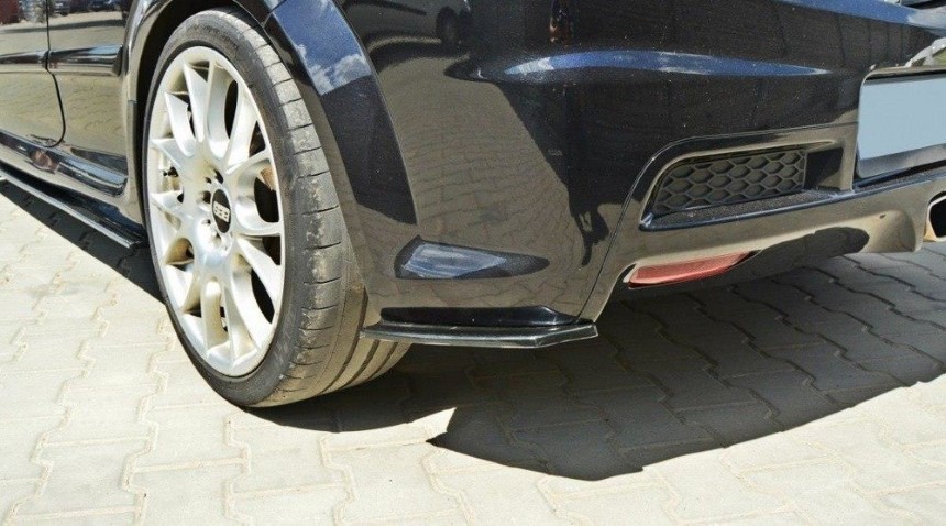 Achterzijde skirts Opel Astra H OPC/VXR Maxton Design glans zwart