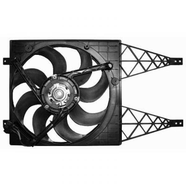 Radiator FAN FOX/FABIA/POLO 01-05 390mm 1.2/1.4/1.4 TDI 1.9 TDI