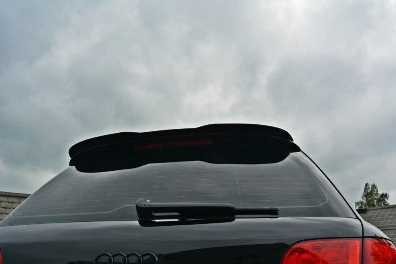 Spoilerkap Audi S4 / A4 S-Line B7 Glanzend Zwart Maxton