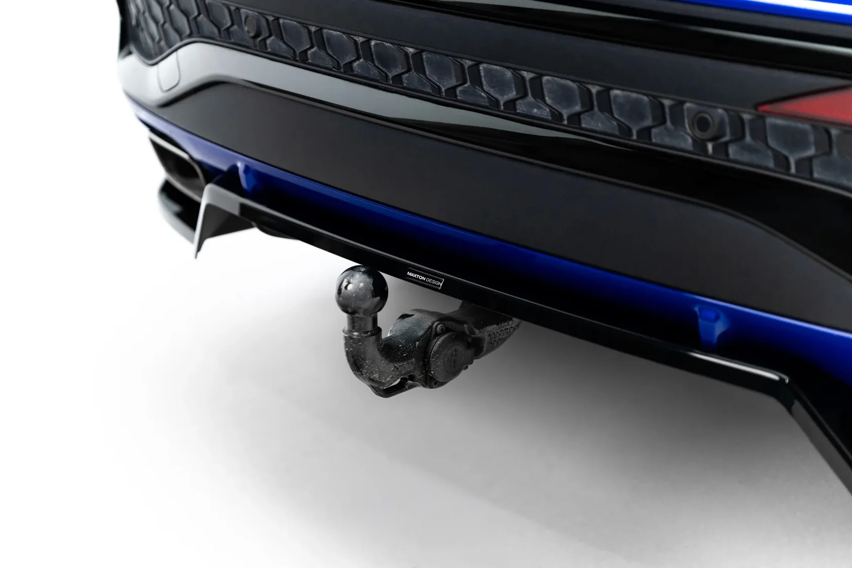 Diffuser Audi Q5 S-Line Sportback / SUV Mk3 2024 - Maxton Glans Zwart