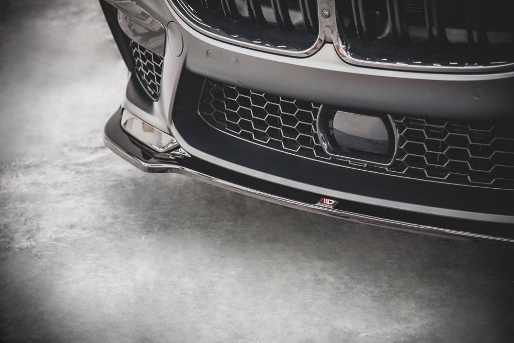 Voorpsoiler V.2 BMW M8 Gran Coupe Maxton Glans Zwart