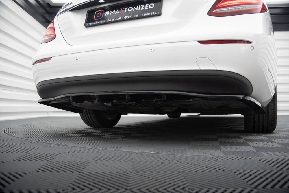 Diffuser Mercedes-Benz E Klasse W213 2016 - 2021 Maxton Glans Zwart