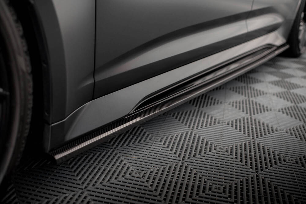 Set Carbon Fiber Splitters Audi RS6 C8