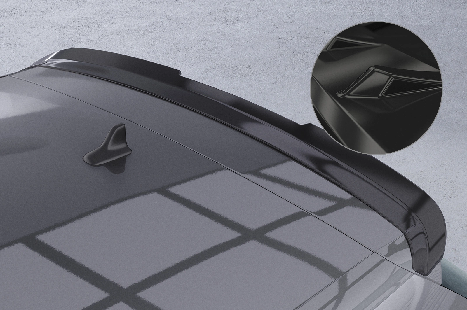 Achterspoiler VW Tiguan II (Typ AD1) Glans Zwart – CSR Automotive – vanaf 2016