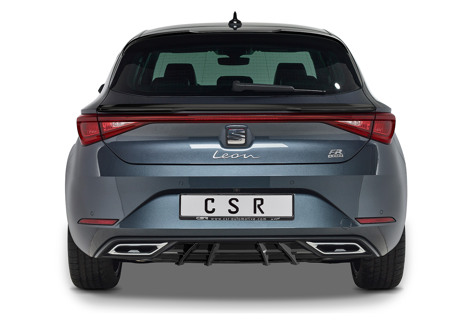 Spoiler Seat Leon IV (Typ KL) CSR glans Zwart