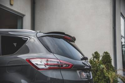 Spoiler Opzetstuk Ford S-Max Mk2 Facelift Glans Zwart Maxton