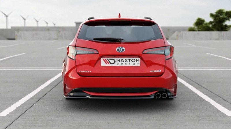 Zij Splitters Toyota Corolla XII Touring Sports Glans Zwart