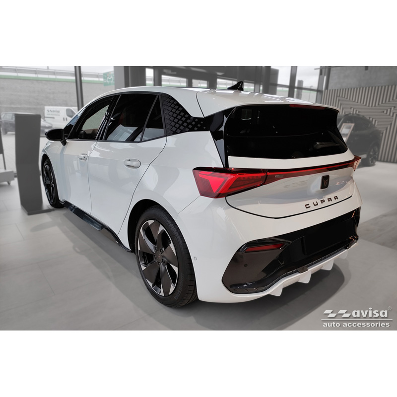 Matzwart RVS Achterbumperprotector  Cupra Born 2021- 'Ribs'