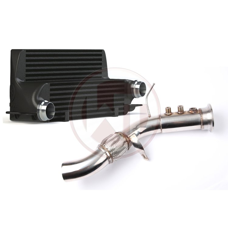 BMW 635D E63/64 2006-2010 Performance kit: Intercooler EVO 1 + Roetfilter/DPF vervangende buis