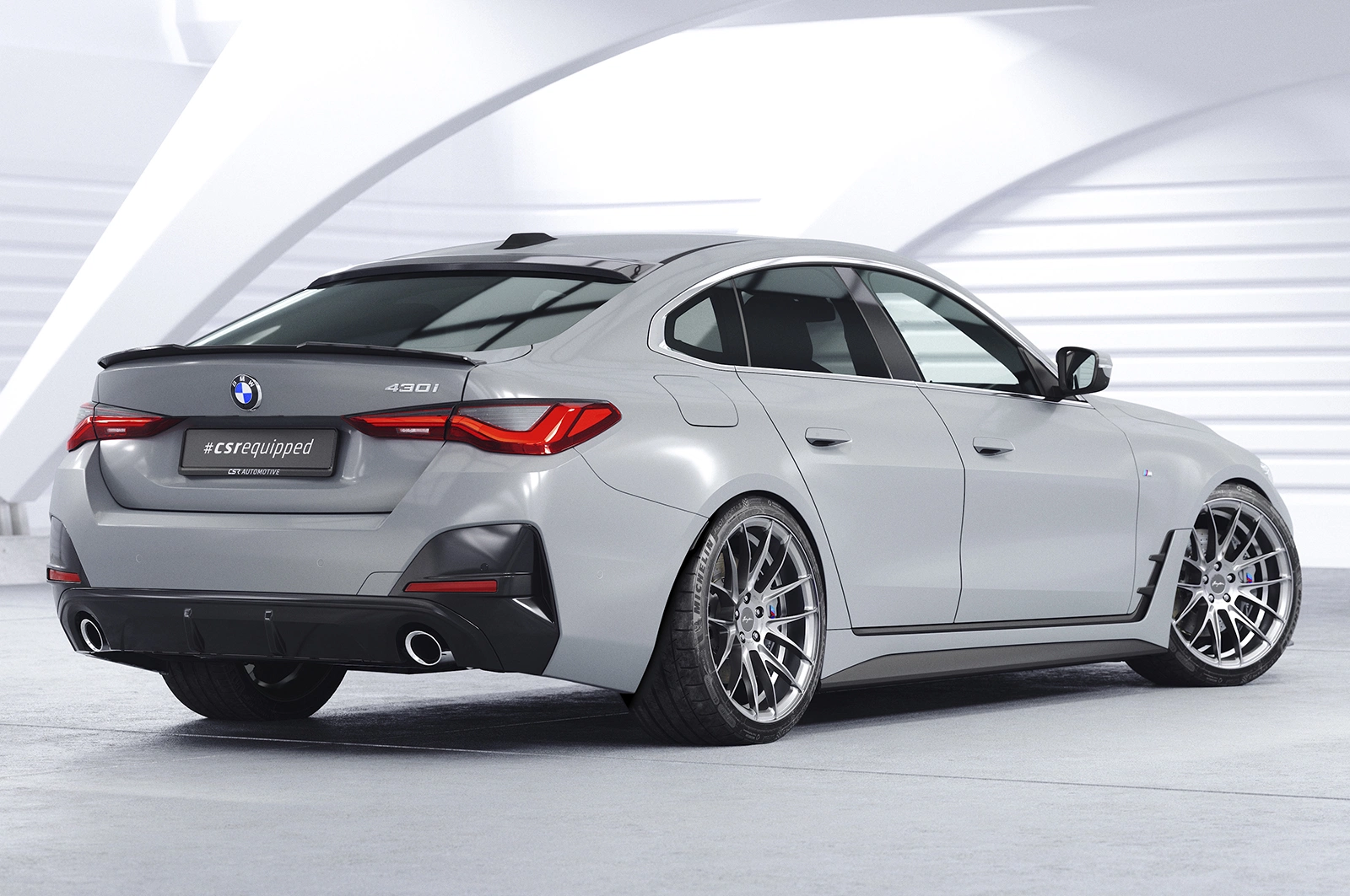 Achterspoiler BMW 4er / i4 G26 Gran Coupe 2021- Glans Zwart – CSR