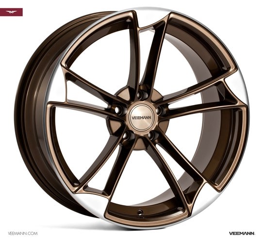 Veemann VM1 20X9 5X112 ET35 CRYSTAL-BRONZE-MACHINED-POLISHED Vel