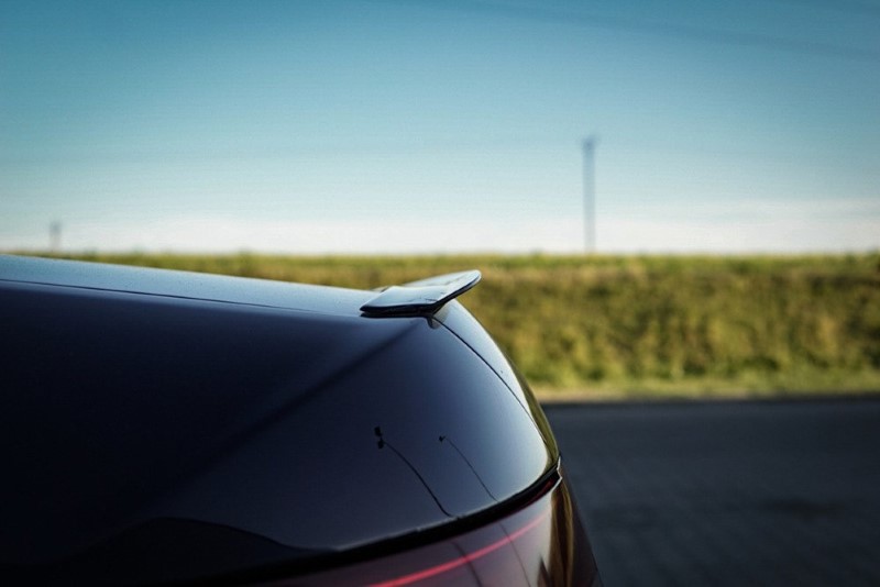 Spoilerkap Audi A6 S-Line C6 FL Sedan Glanzend Zwart Maxton
