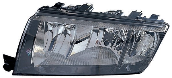 Koplamp rechts FABIA 99-07 H7+H3/ZWART
