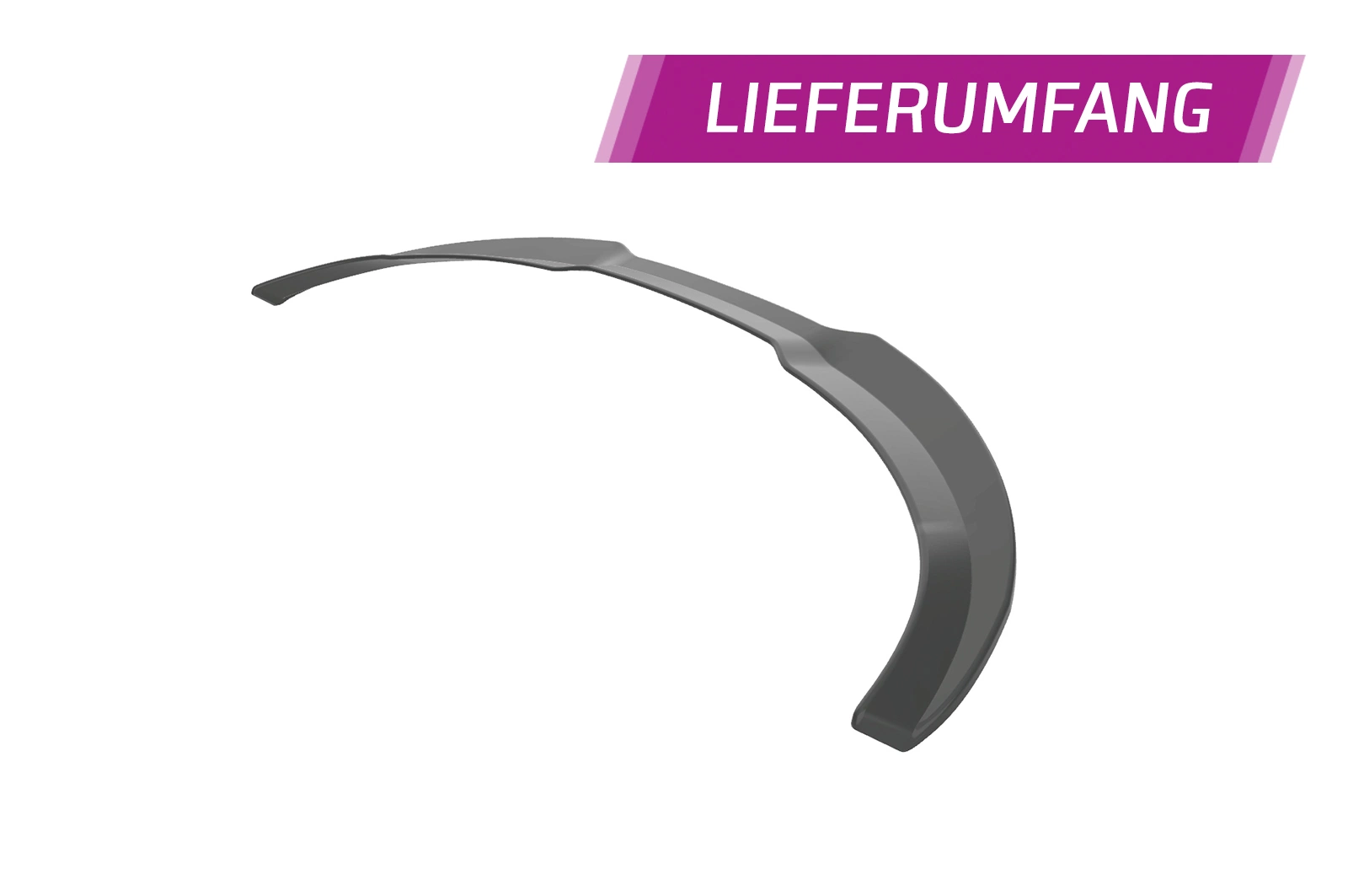 Achterspoiler Ford Mondeo MK5 BA7 Turnier ST-Line glans zwart 2014–2022