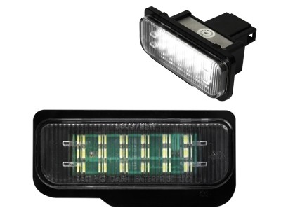 LED Licenceplateplaat lightning Mercedes Benz W211 Sedan/Station,