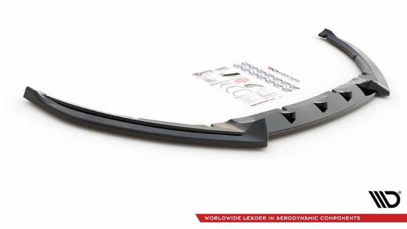 Voorspoiler Ford Focus ST Mk3 FL V.4 Glanzend Zwart